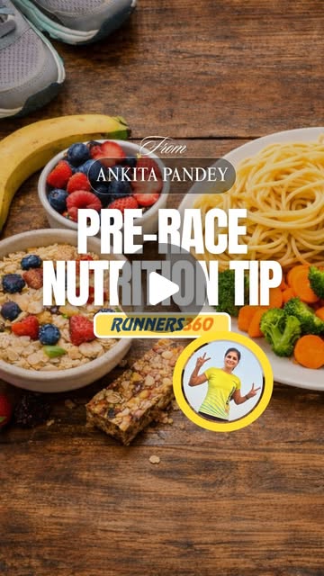 Instagram post: pre-race nutrition tip